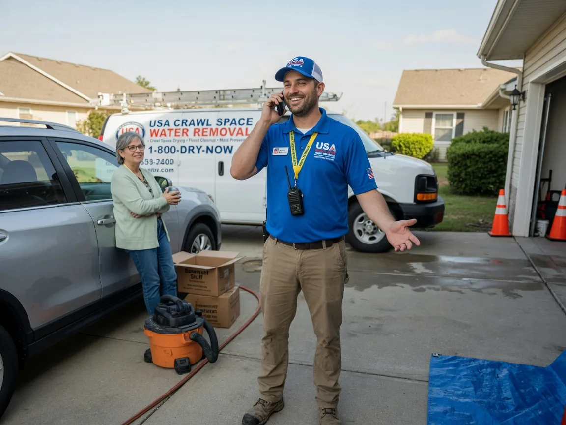 Crawl Space Water Removal Chatham, MS FAQs